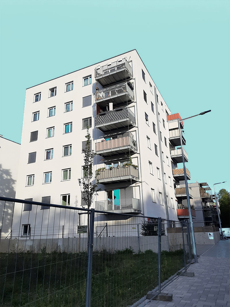 Photo of an Apartment block in Prinz Eugen Park Munich