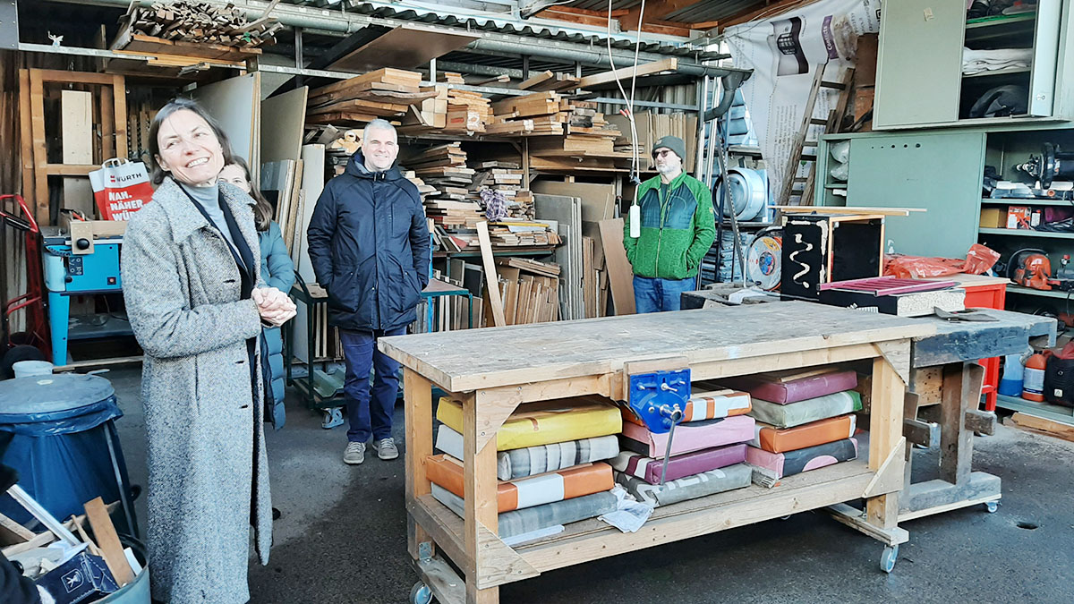 Materialnomaden Headquarter - Werkstatt